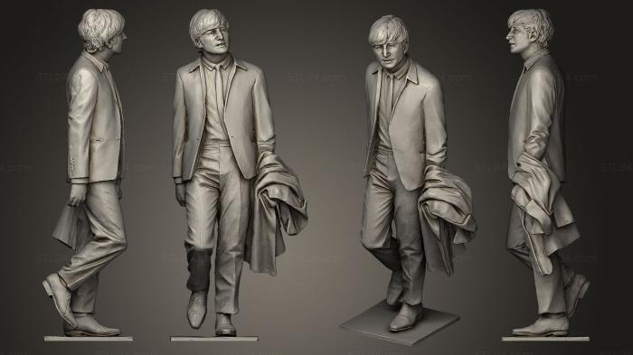 Statues of famous people (John Lennon, STKC_0194) 3D models for cnc